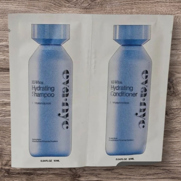 🩷 3/$15 Eva NYC H2-Woah Hydrating Shampoo and Conditioner Travel Size Pa - Picture 1 of 5